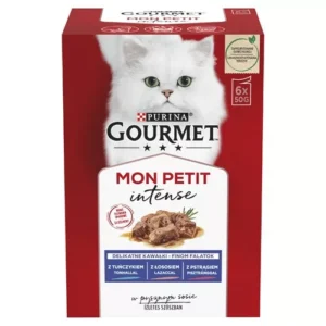 Gourmet Mon Petit Tonhallal/Lazaccal/Pisztránggal 6x50g