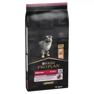 Purina Pro Plan Medium Puppy Sensitive Digestion / Skin (Lazac) 12kg
