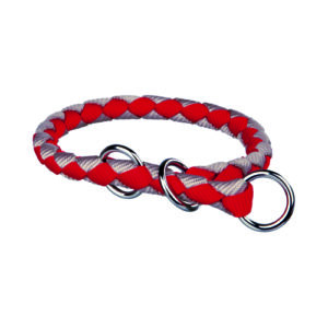Trixie Fojtó Cavo, S–M: 35–41 cm/12 mm, Piros/szürke #14373