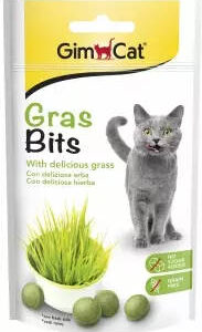 GimCat Grass Bits - jutalomfalat (zöldfű) felnőtt macskák részére (50g)