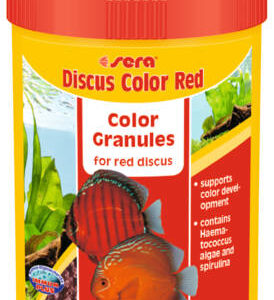 Sera Discus Color Red - granulátum táplálék (vörös) díszhalak részére (100ml)