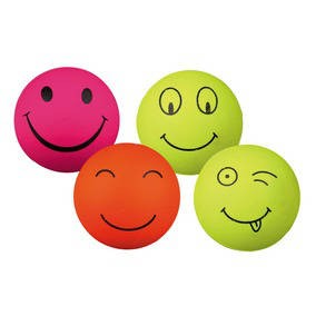 Trixie smiley labda, habgumi 6cm - úszó játék (több színben) #3438
