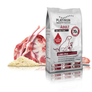 Platinum Adult Lamb+Rice Száraz Kutyatáp Bárányhúsból 5kg