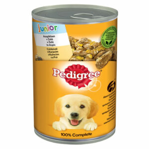 Pedigree kutya konzerv junior csirke 400g