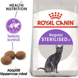 Royal Canin Sterilised 10kg -ivartalanított felnőtt macska száraz táp + 2kg ajándék