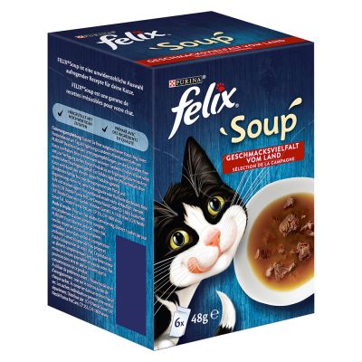 Felix Soup Strips Halas válogatás 6x48g - Image 2