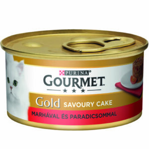 Gourmet Gold Savoury Cake 85g Marhahús és Paradicsom