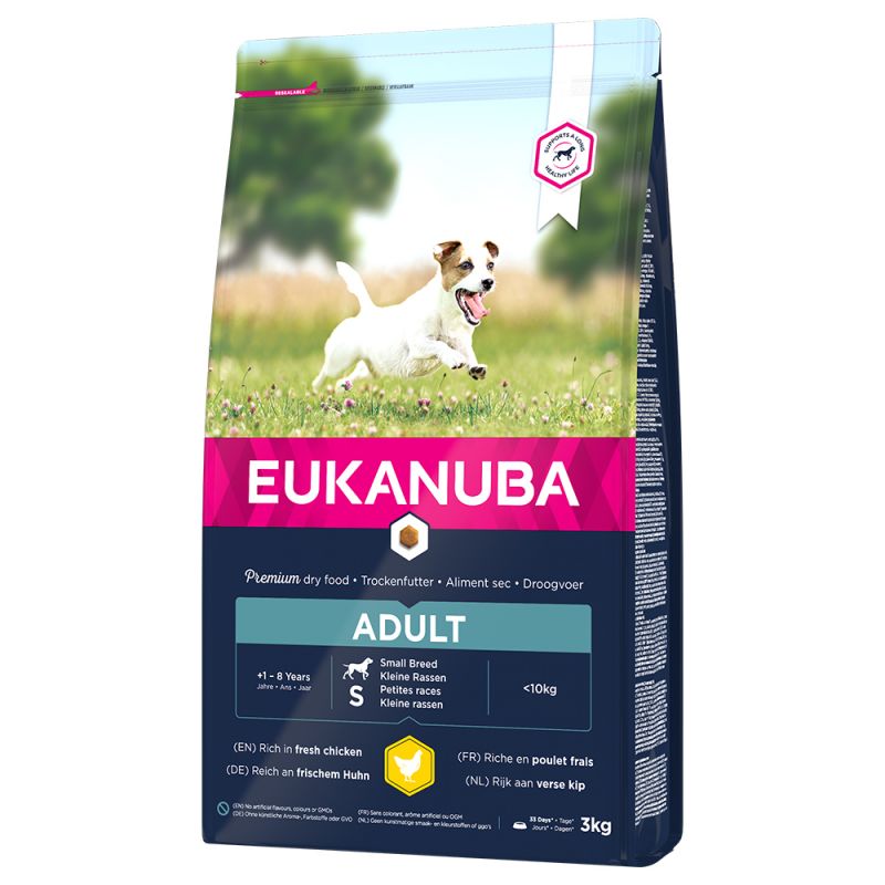 Eukanuba Adult Small Chicken kutyatáp 3kg