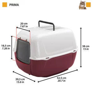 Ferplast Prima Ii. Filteres Cica Wc Ajtóval, Szénfilterrel (több színben)