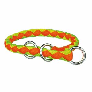 TRIXIE Nyakörv Cavo S–M: 30–36 cm-12 mm, (narancssárga-zöld) #41694