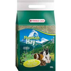 Versele-Laga Mountain Hay Mint | Hegyi réti széna mentával rágcsálóknak - 500 g