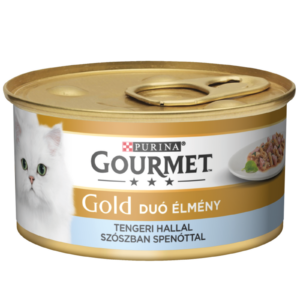 Gourmet Gold 85g Tengeri hallal szószban spenóttal
