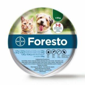 Foresto kullancs és bolha elleni nyakörv 38cm 8kg-ig