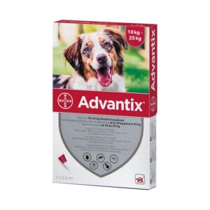 Advantix spot-on 10-25 kg közötti kutyáknak