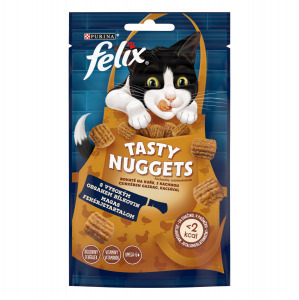 Felix Tasty Nuggets macska jutalomfalat csirke 50g