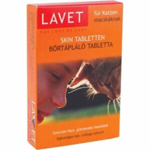 Lavet bőrtápláló tabletta macskáknak (50 db)