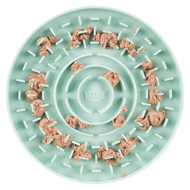Trixie Junior evéslassító tál - nyalótányér 21cm (menta) #34958
