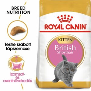 Royal Canin British Shorthair Kitten 400g - Brit rövidszőrű kölyök macska száraz táp