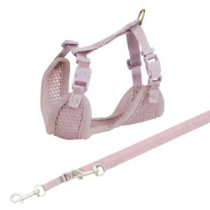 Trixie Puppy Soft Hám+Póráz Szett Light Mentol 26-34cm - Puha, szivaccsal bélelt kellemes tapintású hám #15564