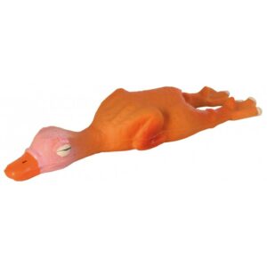 Trixie kutyajáték latex kacsa hanggal 14cm #35093