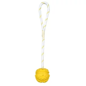 Trixie játék labda kötélen 4,5×35cm kutyáknak (több színben)  #33481
