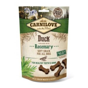 Carnilove Cat Crunchy Snack Duck & Raspberries- Kacsa Hússal és Málnával 50g