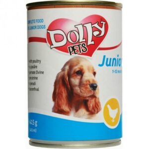 Dolly Dog Junior konzerv csirke 415gr