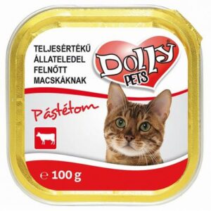 Dolly Cat Alutálka Marhás 100gr
