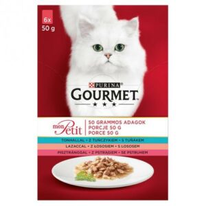 Gourmet Mon Petit Tonhallal/Lazaccal/Pisztránggal 6x50g