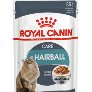 Royal Canin Hairball Care 85g - nedves táp felnőtt macskáknak a szőrlabdák könnyebb távozásáért