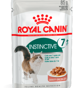 Royal Canin Instictive 7+ 85g - idősödő macska szószos nedves táp