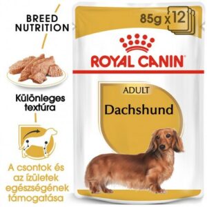 Royal Canin Dachshund Adult 12x85g - Tacskó felnőtt kutya nedves táp