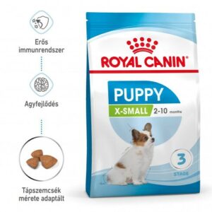 Royal Canin X-Small Puppy 500g - nagyon kistestű kölyök kutya száraz táp