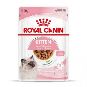 Royal Canin Kitten Gravy 85g - kölyök macska szószos nedves táp