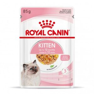 Royal Canin Kitten Jelly 85g - kölyök macska zselés nedves táp