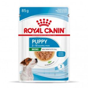 Royal Canin Mini Puppy 85g - nedves táp kistestű kölyök kutya részére