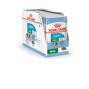 Royal Canin Mini Puppy 12x85g - nedves táp kistestű kölyök kutya részére
