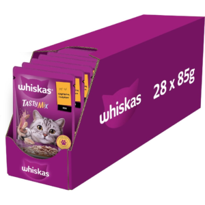 WHISKAS Adult  85g nedves eledel felnőtt macskáknak bárány és pulyka mártással