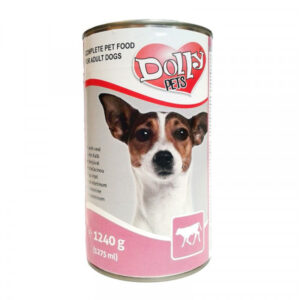 Dolly Dog Konzerv Borjú 1240g 12db #