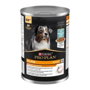 Purina Pro Plan All size Adult halban gazdag nedves kutyaeledel, aszpikban (400g)