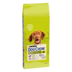 Dog Chow száraz kutyaeledel adult bárány 14kg