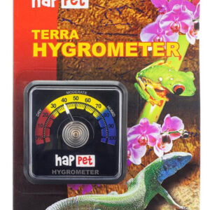 Happet Analóg Higrométer / Páratartalom-mérő Terráriumokhoz