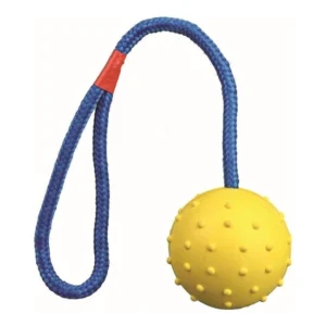 Trixie Játék Tömör Gumi Labda Kötéllel 6cm/30cm