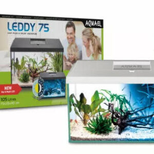 AquaEl Leddy Day&Night 75 White - akvárium szett (fehér) 75x35x40cm (105l)